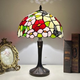 Bordlampe i Tiffany-Stil...