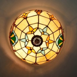 Takplafond i Tiffany-Stil...