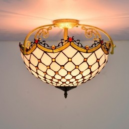 Takplafond i Tiffany-Stil...
