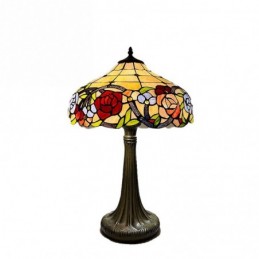 Bordlampe i Tiffany-Stil...