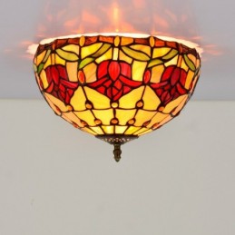 Takplafond i Tiffany-Stil...