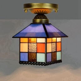 Takplafond i Tiffany-Stil...