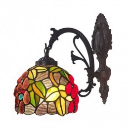 Vegglampe i Tiffany-Stil...