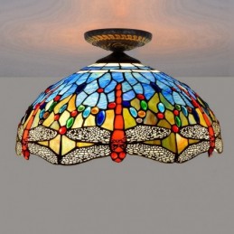Takplafond i Tiffany-Stil...