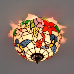 Takplafond i Tiffany-Stil...