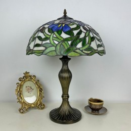 Bordlampe i Tiffany-Stil...