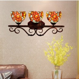 Vegglampe i Tiffany-Stil...