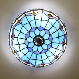 Takplafond i Tiffany-Stil...