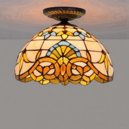 Takplafond i Tiffany-Stil...