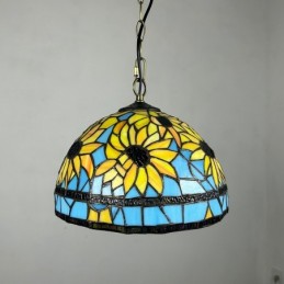 Pendellampe i Tiffany-Stil...