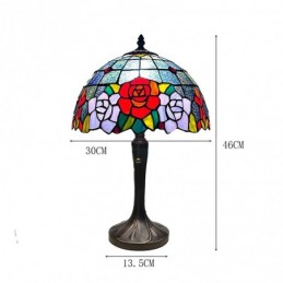 Lampe i Tiffany-Stil med...
