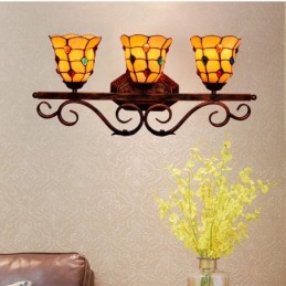 Vegglampe i Tiffany-Stil...