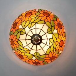 Takplafond i Tiffany-Stil...