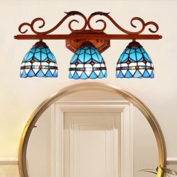 Vegglampe i Tiffany-Stil...