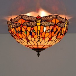 Takplafond i Tiffany-Stil...