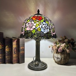 Lampe i Tiffany-Stil med...