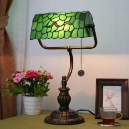 Bordlampe i Tiffany-Stil...