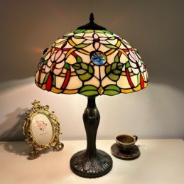 Bordlampe i Tiffany-Stil...