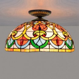 Takplafond i Tiffany-Stil...