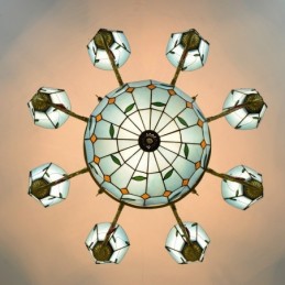 Takplafond i Tiffany-Stil...