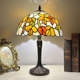Lampe i Tiffany-Stil med...