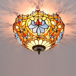 Takplafond i Tiffany-Stil...