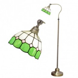 Gulvlampe i Tiffany-Stil...