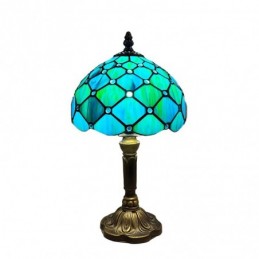 Bordlampe i Tiffany-Stil...