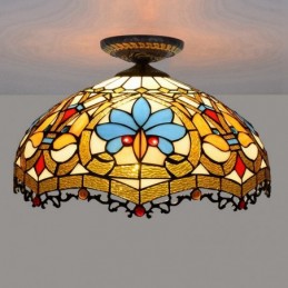 Takplafond i Tiffany-Stil...