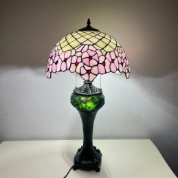 Bordlampe i Tiffany-Stil...