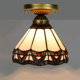 Takplafond i Tiffany-Stil...