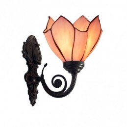 Vegglampe i Tiffany-Stil...