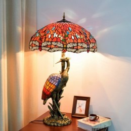 Bordlampe i Tiffany-Stil...