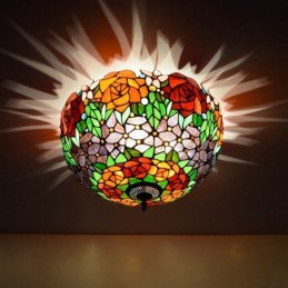 Takplafond i Tiffany-Stil...