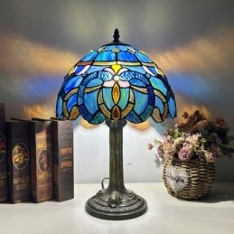 Lampe i Tiffany-Stil med...