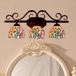 Vegglampe i Tiffany-Stil...