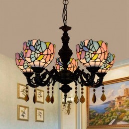Lysekrone i Tiffany-Stil...