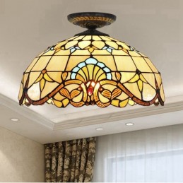 Takplafond i Tiffany-Stil...