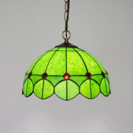 Pendellampe i Tiffany-Stil...