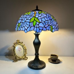 Bordlampe i Tiffany-Stil...