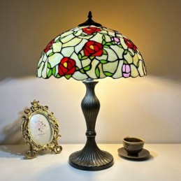 Bordlampe i Tiffany-Stil...