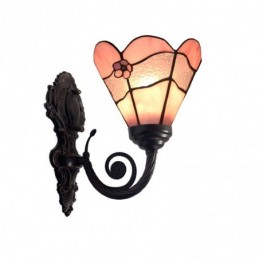 Vegglampe i Tiffany-Stil...