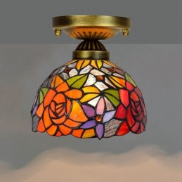 Takplafond i Tiffany-Stil...