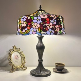Bordlampe i Tiffany-Stil...