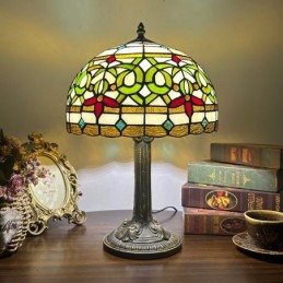 Bordlampe i Tiffany-Stil...