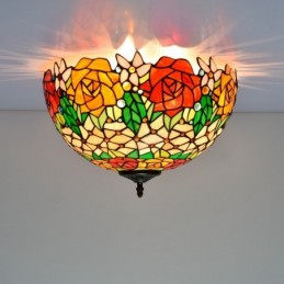 Takplafond i Tiffany-Stil...
