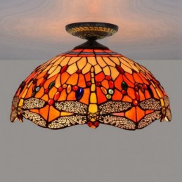 Takplafond i Tiffany-Stil...