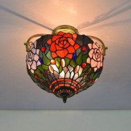 Takplafond i Tiffany-Stil...