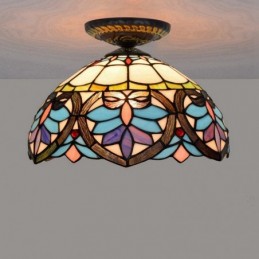 Takplafond i Tiffany-Stil...
