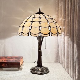 Bordlampe i Tiffany-Stil...